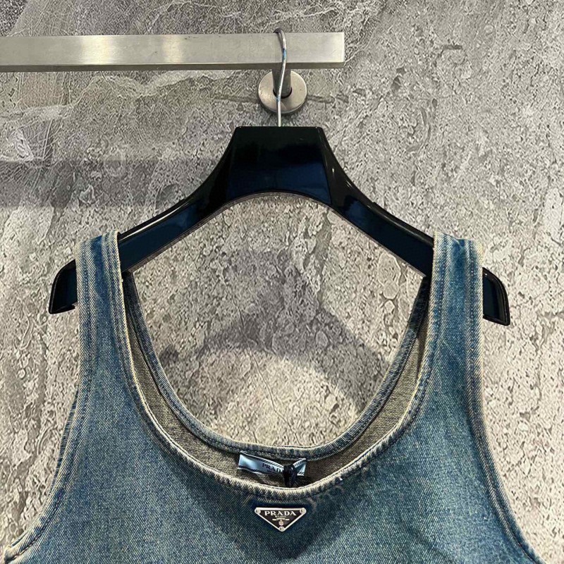 Prada Denim Singlet