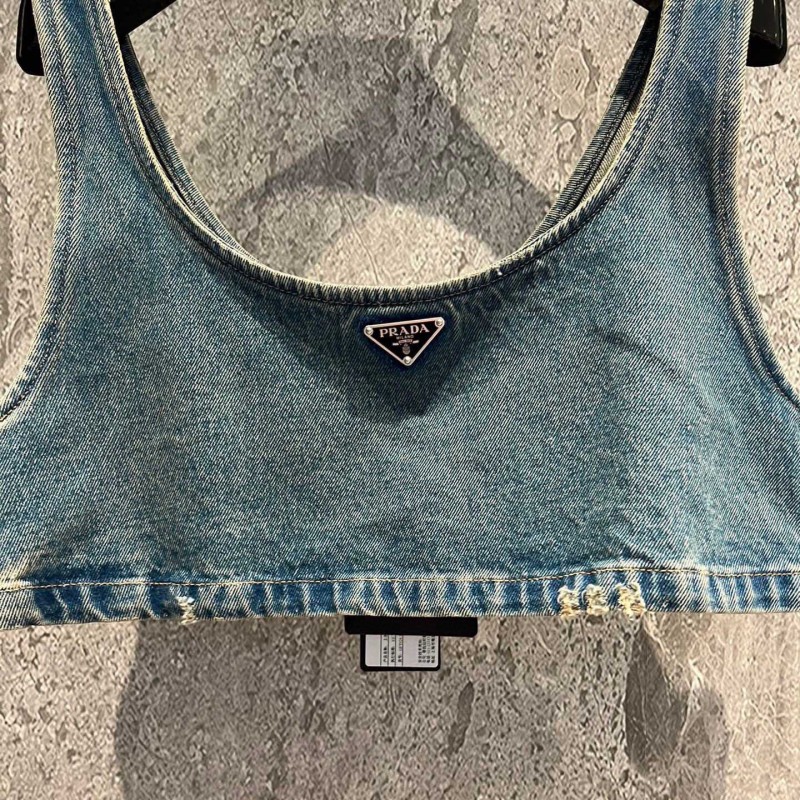 Prada Denim Singlet