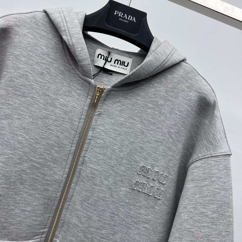 MiuMiu Zipper Hoodie