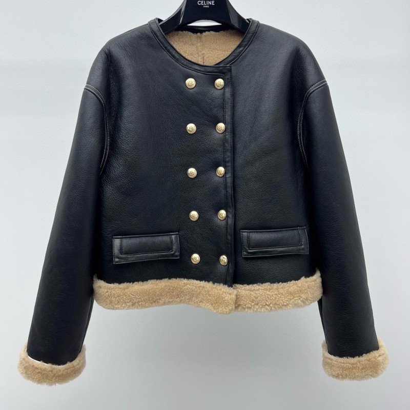 Celine Leather Jacket