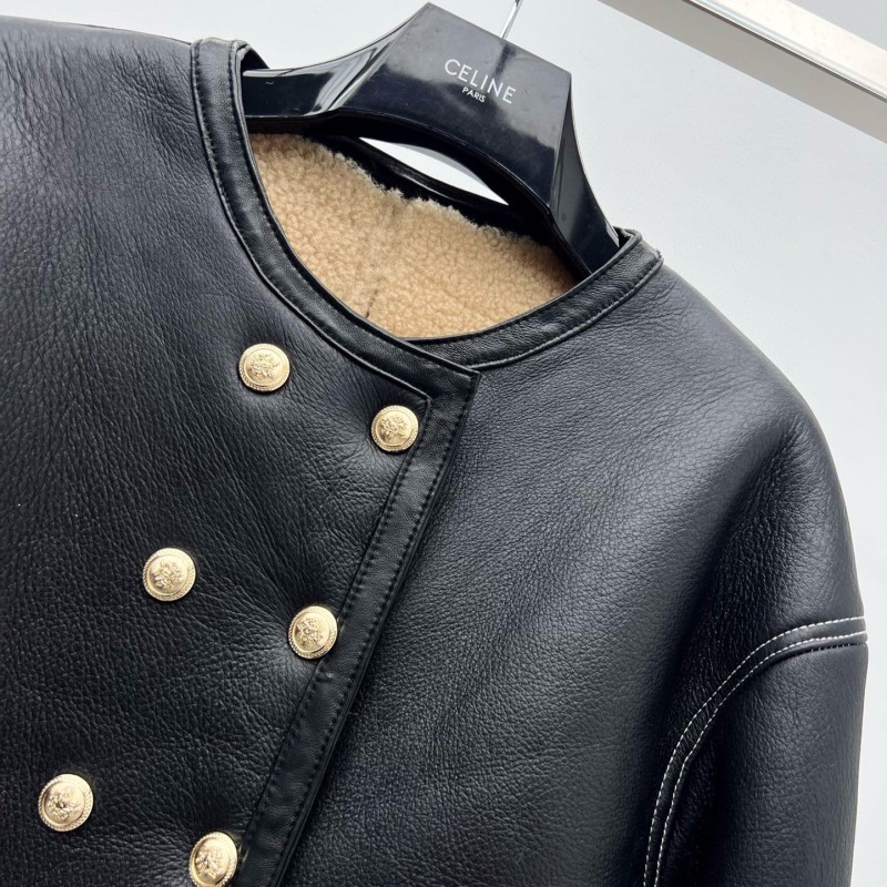 Celine Leather Jacket