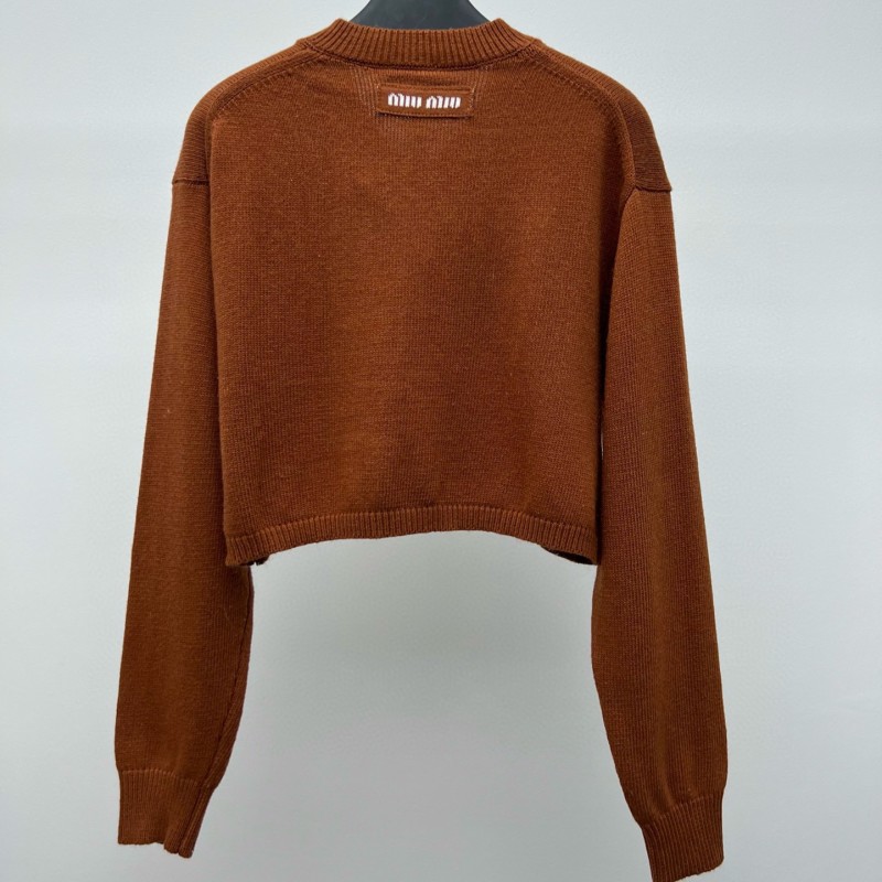 MiuMiu Cashmere Short Sweater