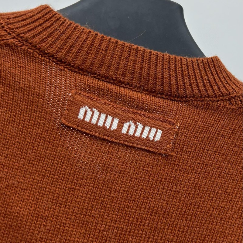 MiuMiu Cashmere Short Sweater