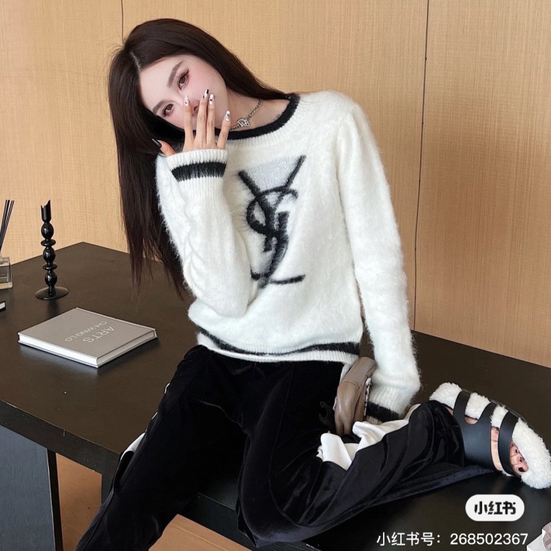 YSL Mohair Knit Sweater