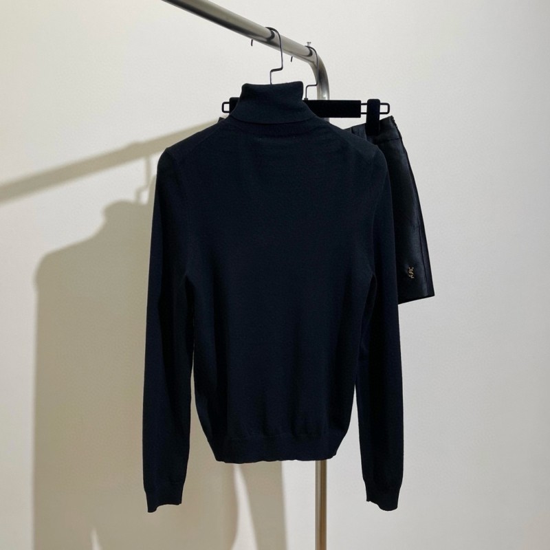 MiuMiu Turtleneck Long Sleeves Shirt