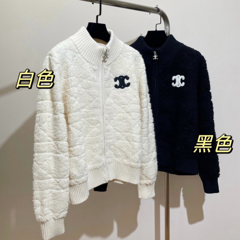 Celine Wool Knit Cardigan