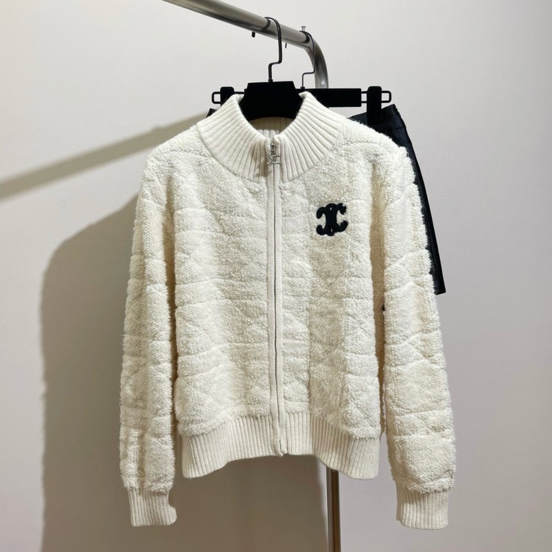 Celine Wool Knit Cardigan