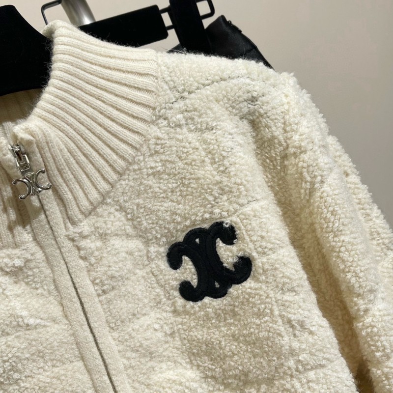 Celine Wool Knit Cardigan