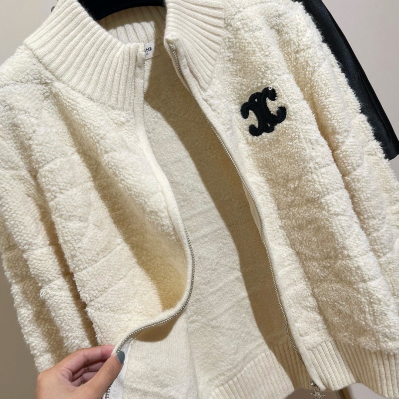 Celine Wool Knit Cardigan