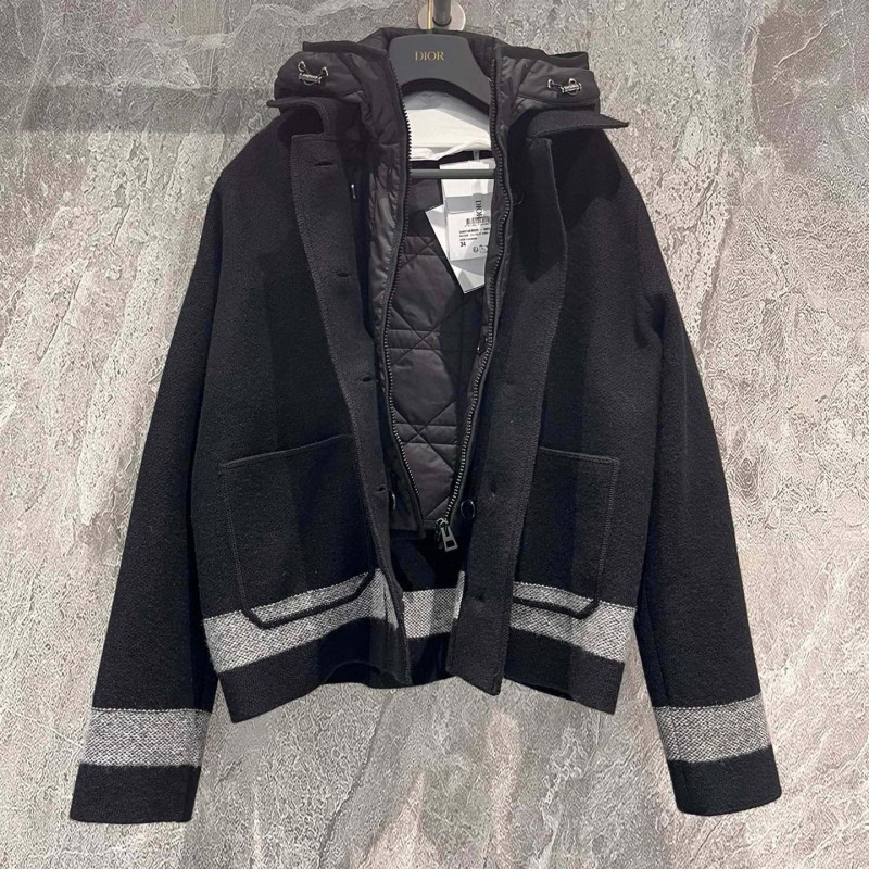 Dior Wool Jacket + Cotton Vest Set