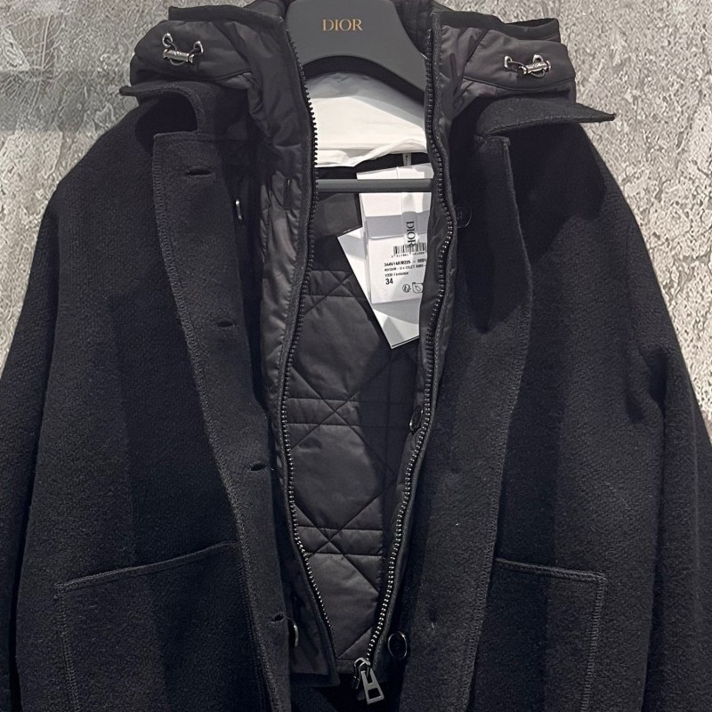 Dior Wool Jacket + Cotton Vest Set