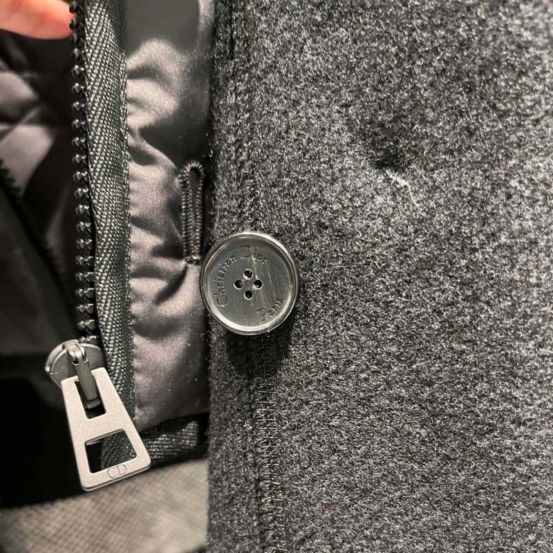 Dior Wool Jacket + Cotton Vest Set