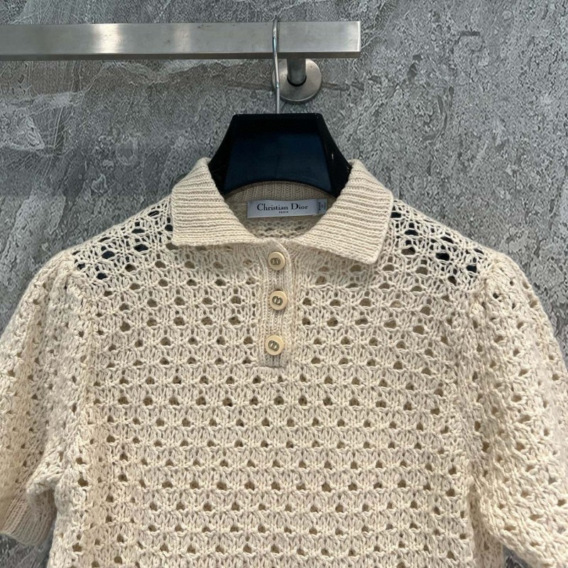 Dior Knit Polo Shirt