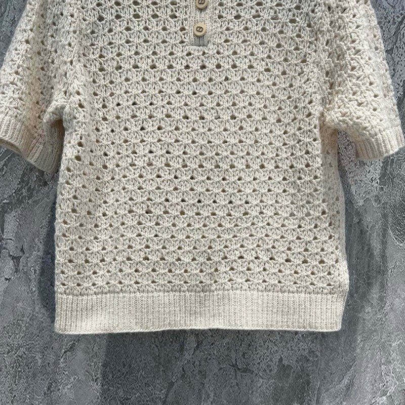 Dior Knit Polo Shirt