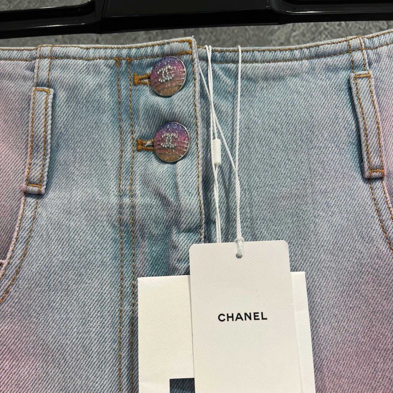 Chanel Denim Shorts