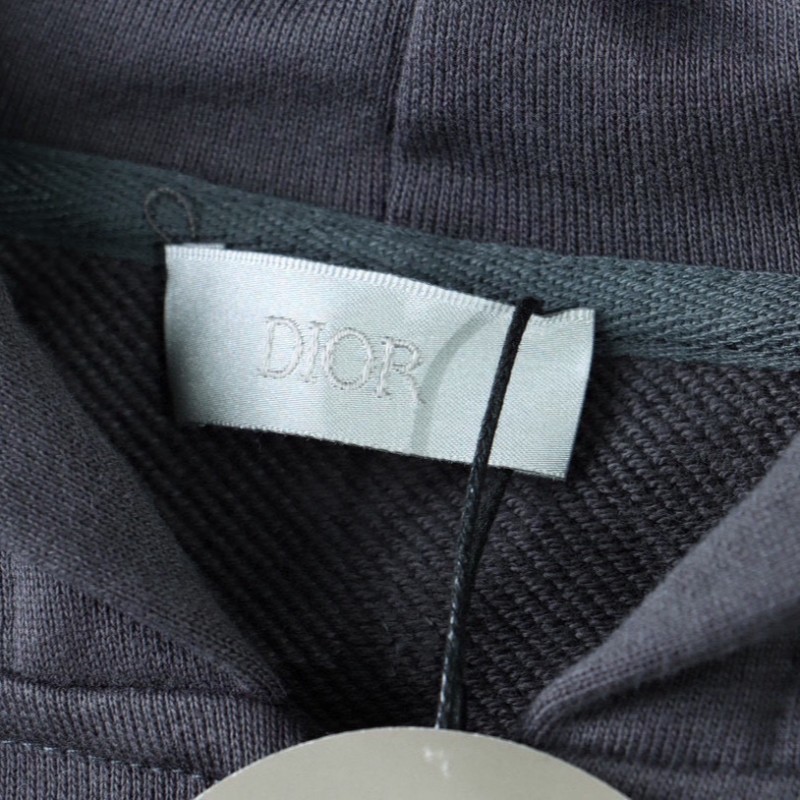 Dior Unisex Zipper Hoodie