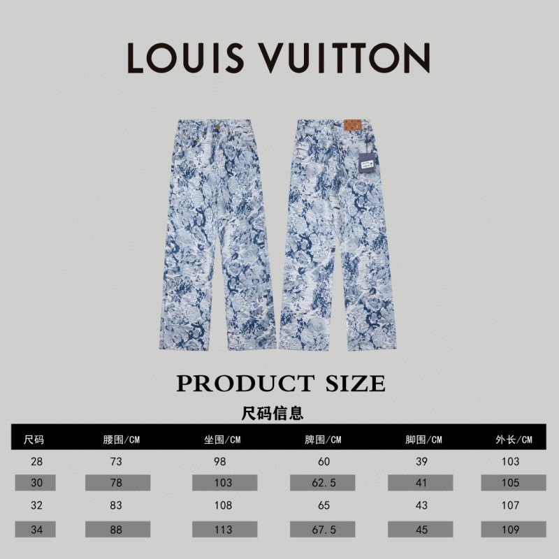 LV Unisex Jeans