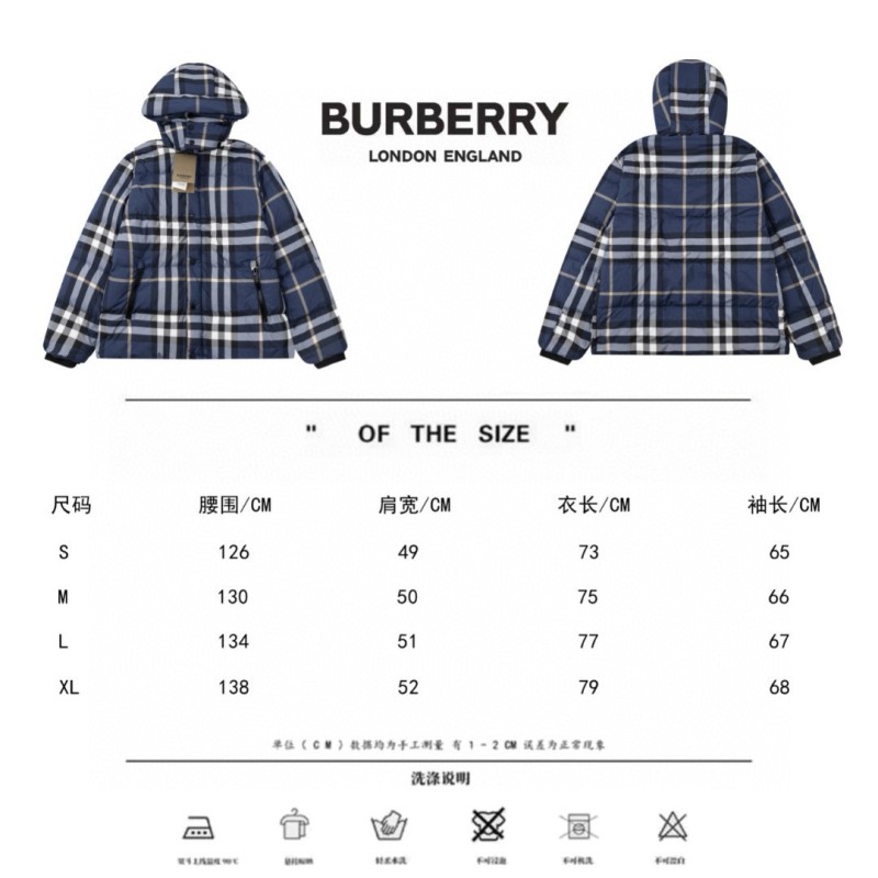 Burberry Unisex Down Jacket