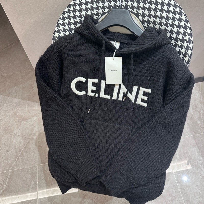 Celine Unisex Knit Hoodie