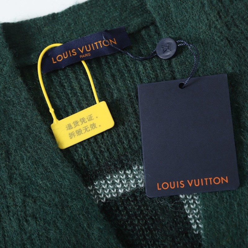 LV Unisex Mohair Cardigan