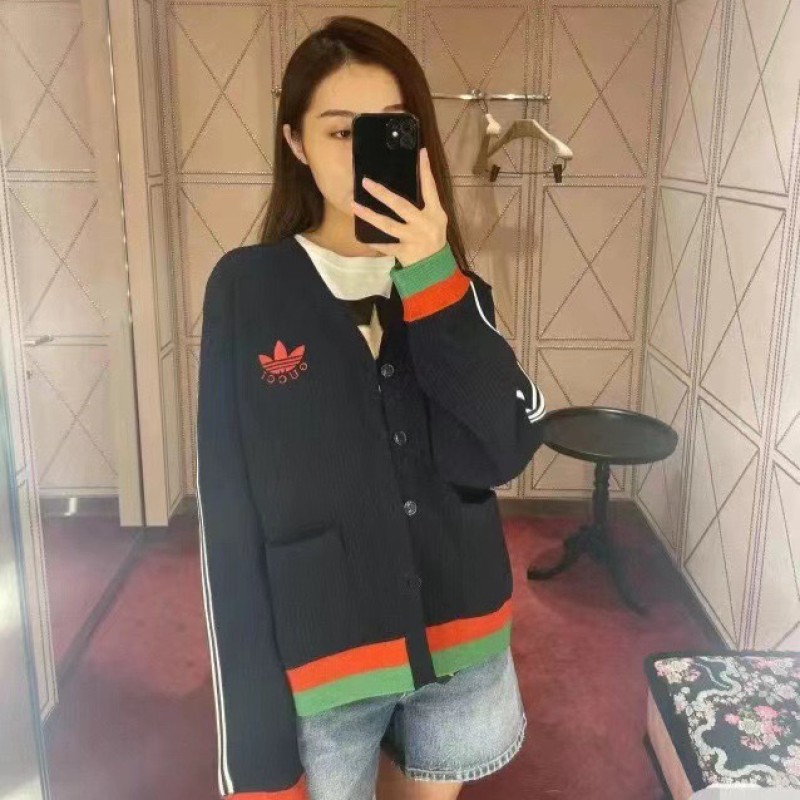 Gucci X Addidas Unisex Cardigan