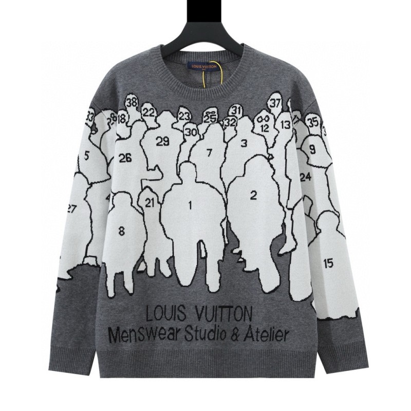 LV Unisex Knit Sweater