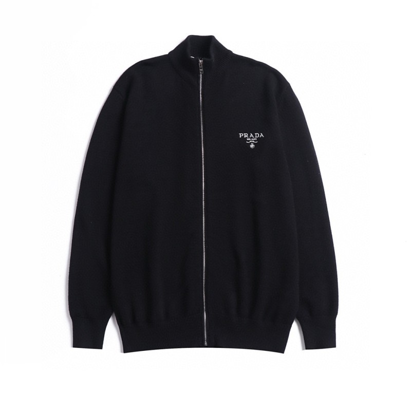 Prada Unisex Cashmere Zipper Jacket