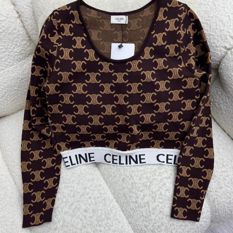 Celine Crop Tee