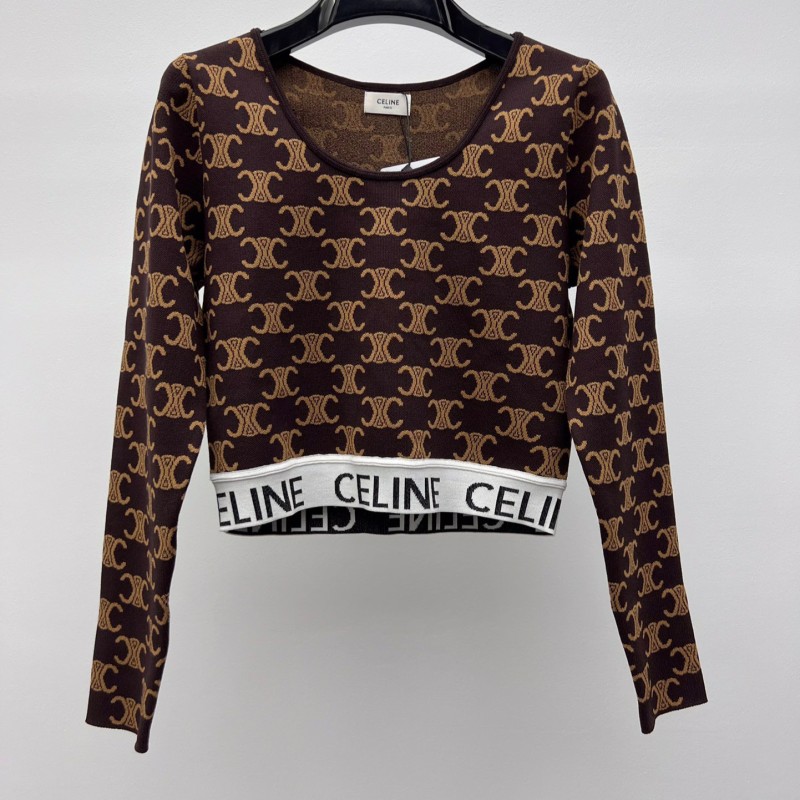 Celine Crop Tee