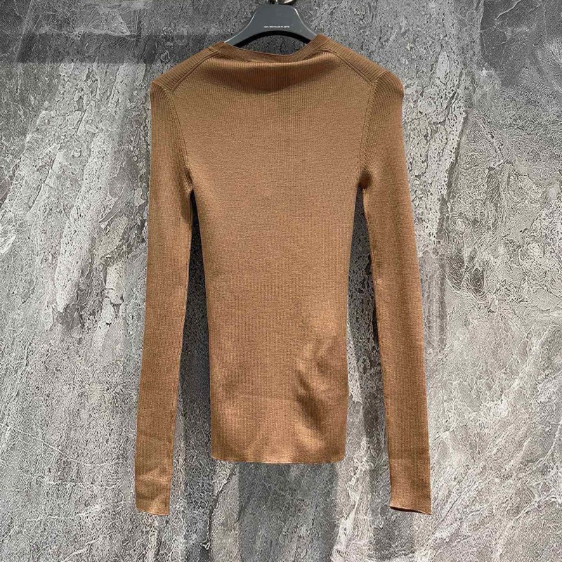 Prada Wool Knit Long Sleeves Shirt