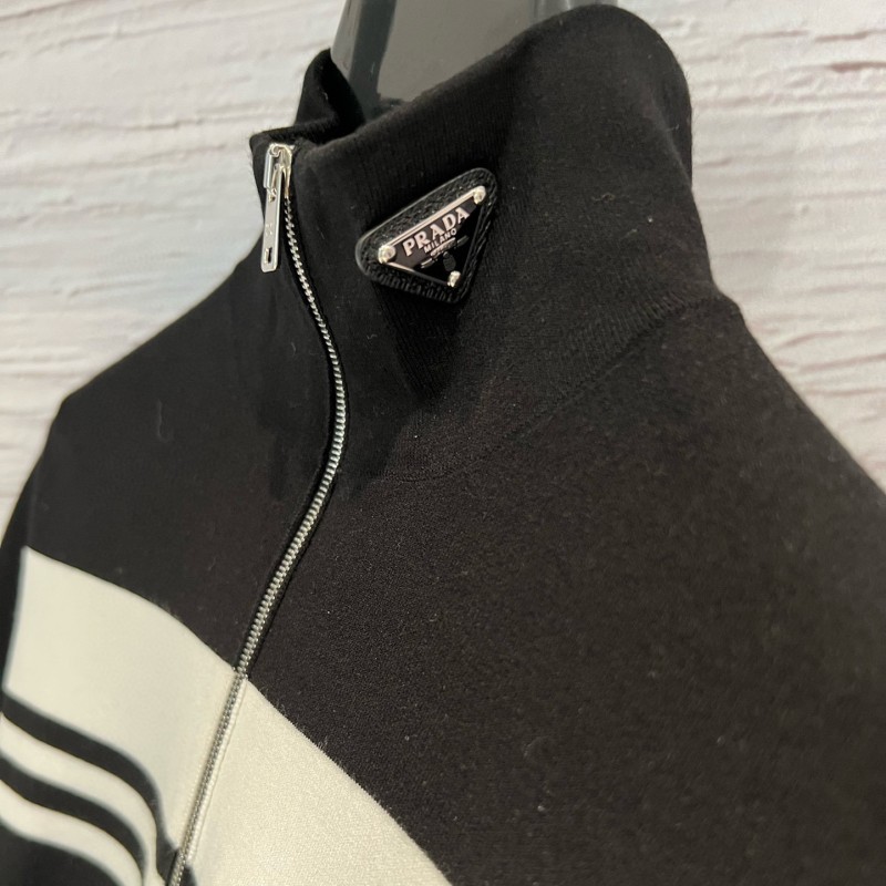 Prada Zipper Long Sleeves Shirt