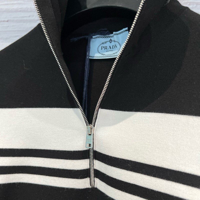 Prada Zipper Long Sleeves Shirt