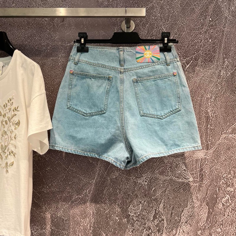 Chanel Denim Shorts