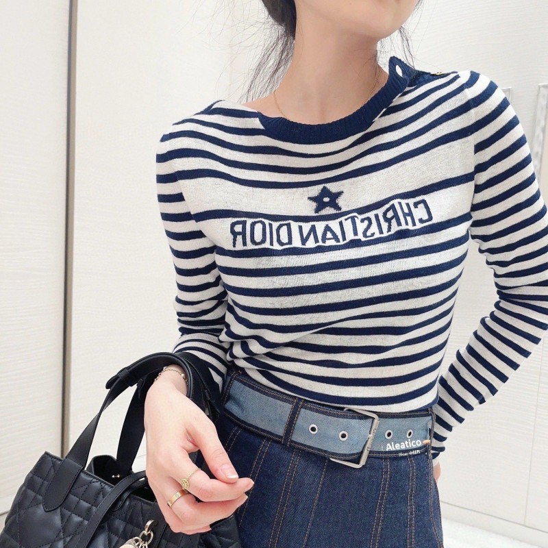 Dior Shoulder Buckle Long Sleeves Shirt