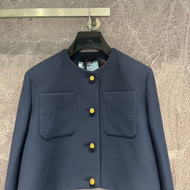 Prada Silk Wool Jacket