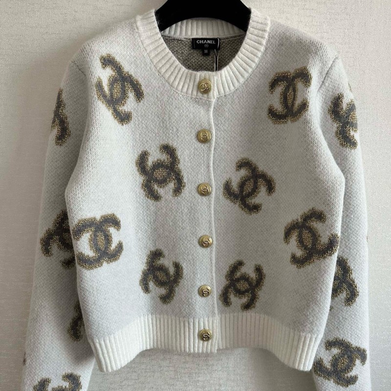 Chanel Long Sleeves Cardigan