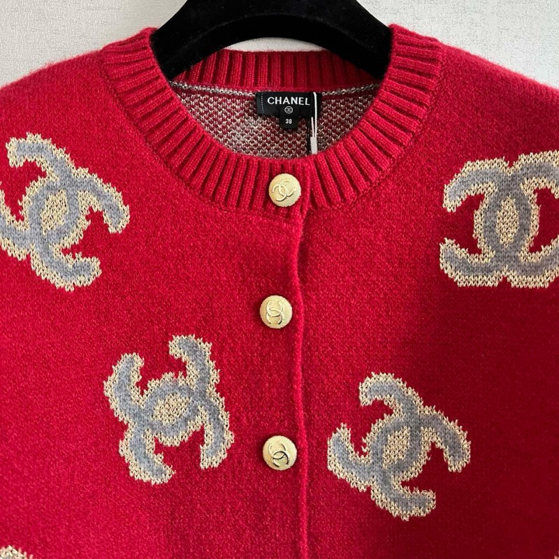 Chanel Long Sleeves Cardigan