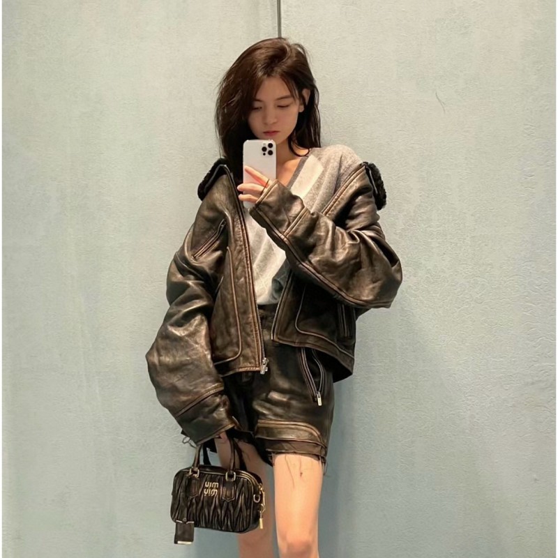 MiuMiu Leather Jacket