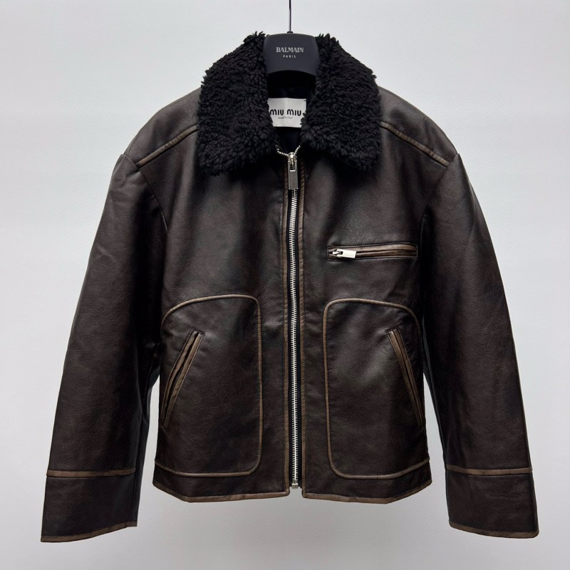 MiuMiu Leather Jacket