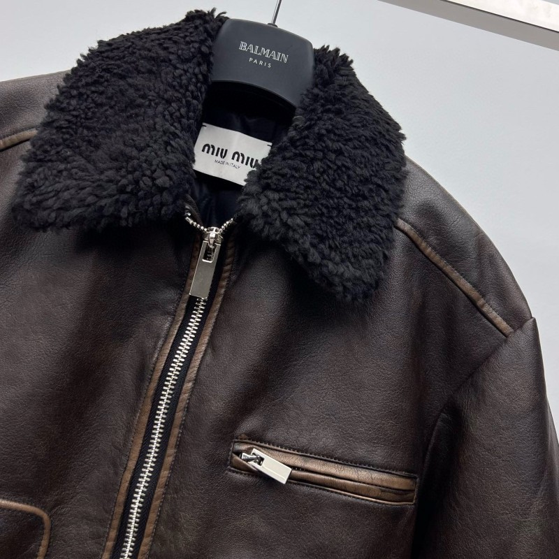 MiuMiu Leather Jacket