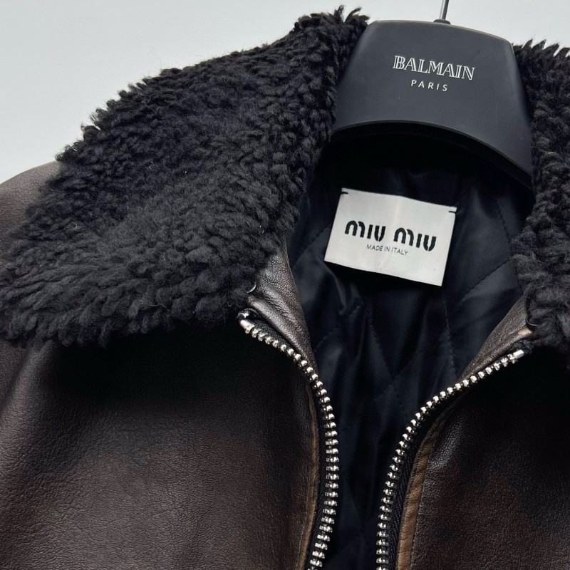 MiuMiu Leather Jacket