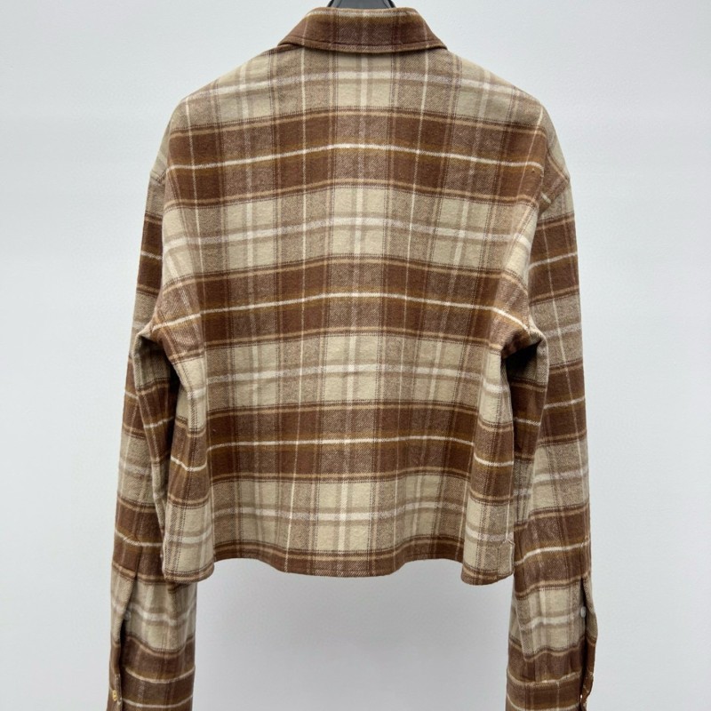 Celine  Cashmere Long Sleeves Shirt