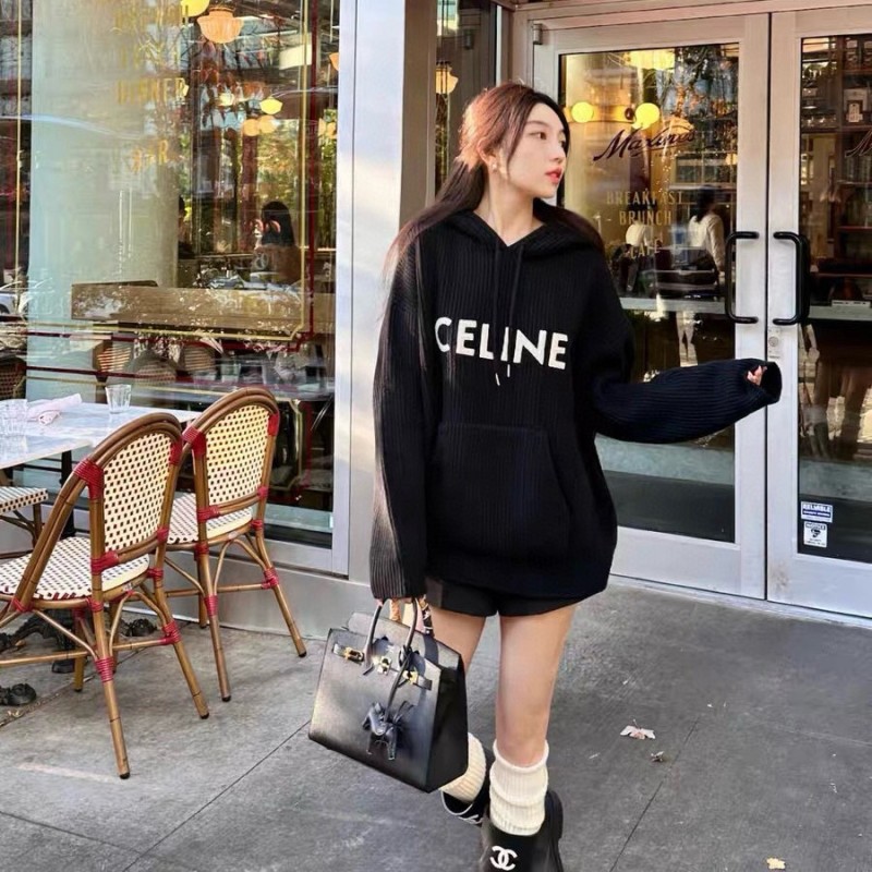 Celine Wool Hoodie