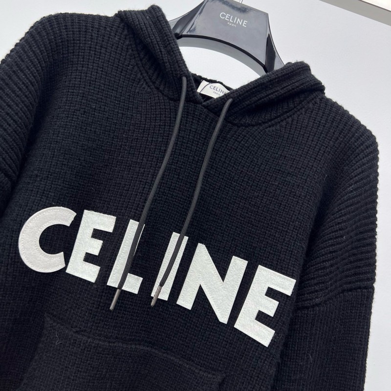 Celine Wool Hoodie