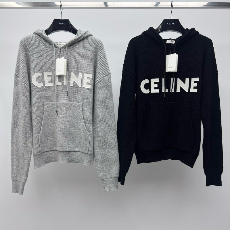 Celine Wool Hoodie