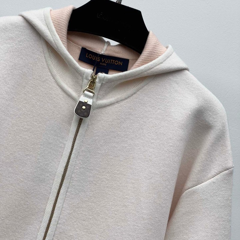 LV Unisex Zipper Hoodie