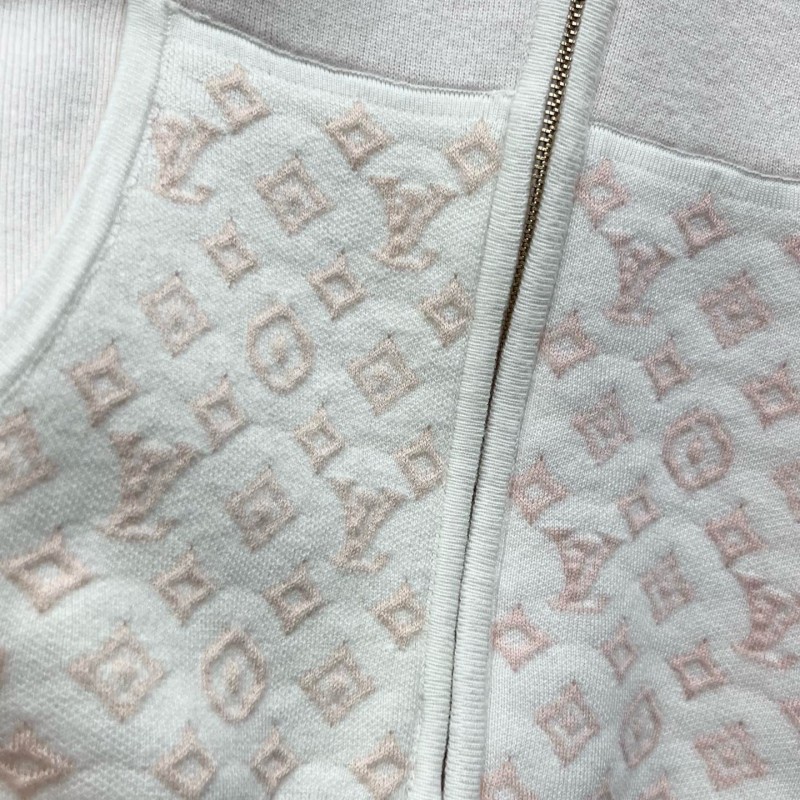 LV Unisex Zipper Hoodie