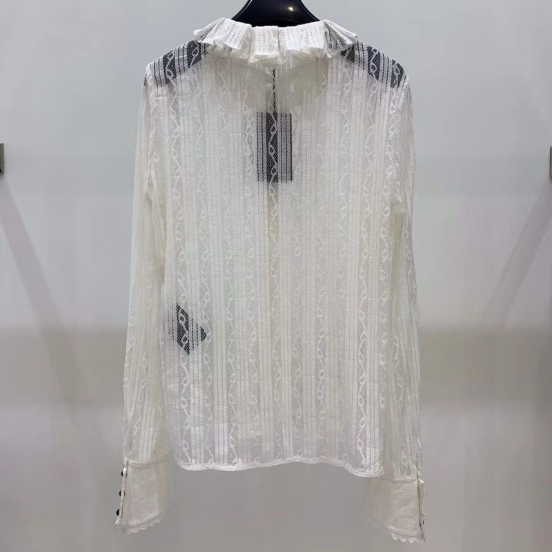 YSL Lace Long Sleeves Shirt