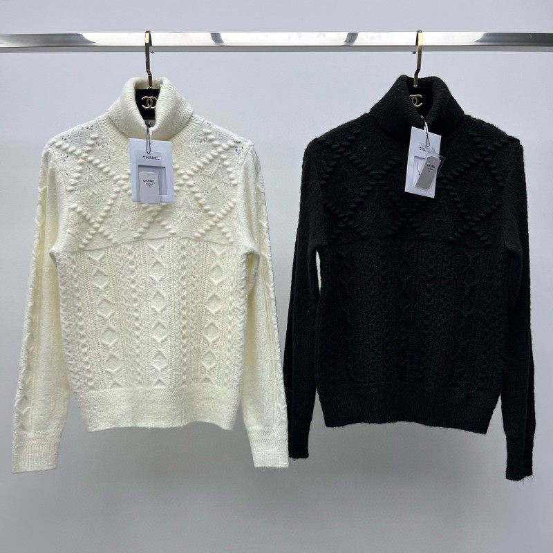 Chanel Wool Turtleneck Sweater