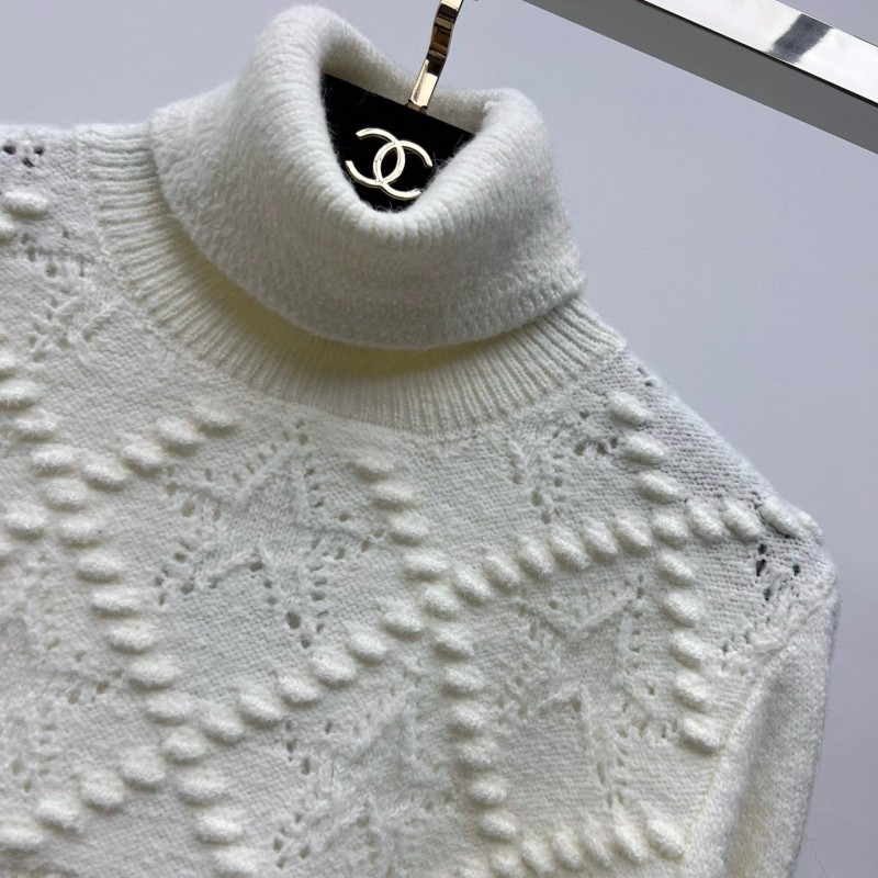 Chanel Wool Turtleneck Sweater